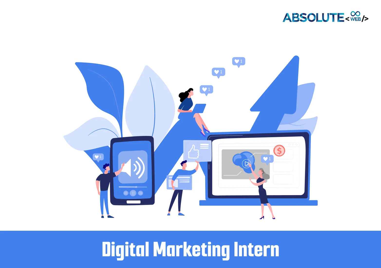 Digital Marketing Intern Job in Vadodara | Absolute Web